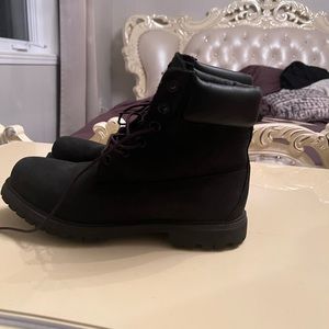 Men black timberland